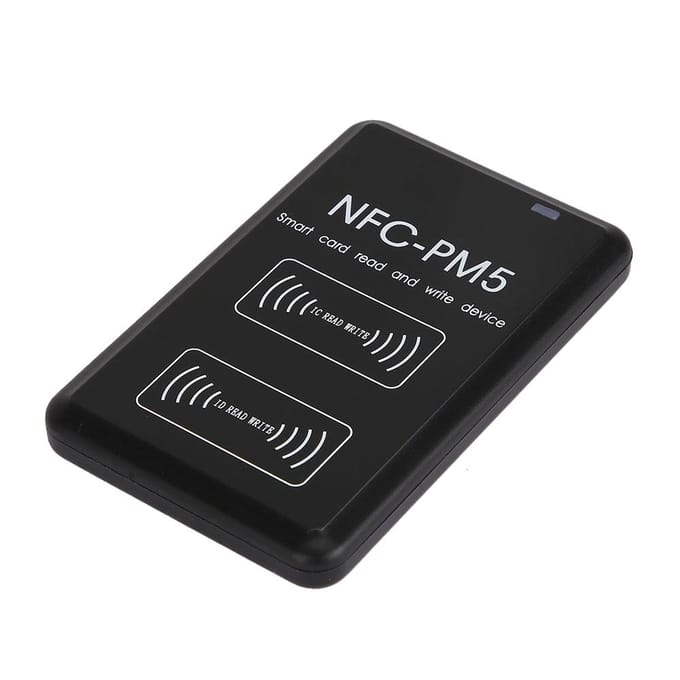 NFC-toegangscontrolekaartduplicator Volledige encryptie Decodering ID/IC-kaartkopieersoftware black