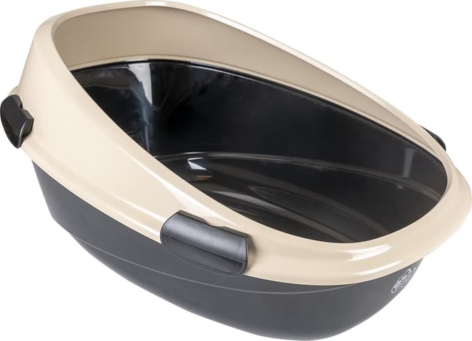 Duvoplus - Kattentoilet penny met rand Meerkleurig 66x49x34cm