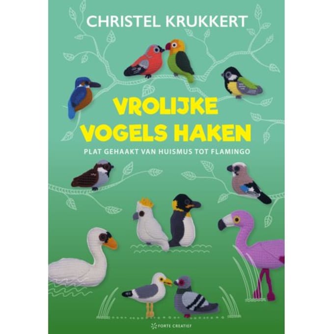 Vrolijke Vogels Haken - Christel Krukkert