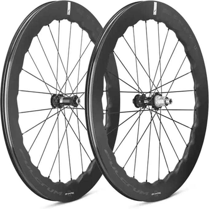 Paar wielen Campagnolo Sharq 57 XDR
