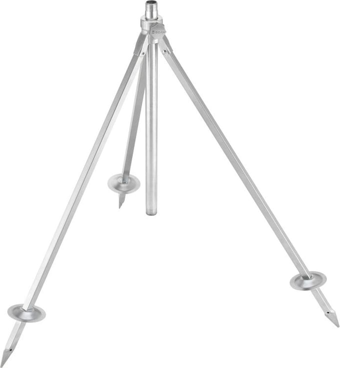 Zware Sproeistatief, driepoot, inklapbaar, verzinkt staal, 1½"