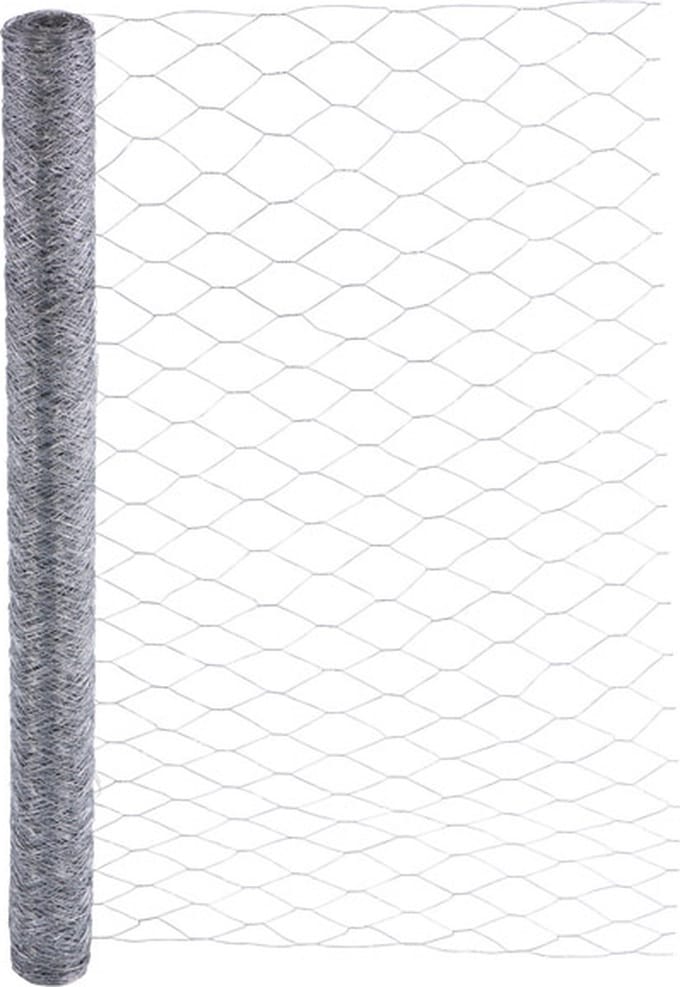 Kippengaas 50mm 0,7mm 50cm x 25m gegalvaniseerd