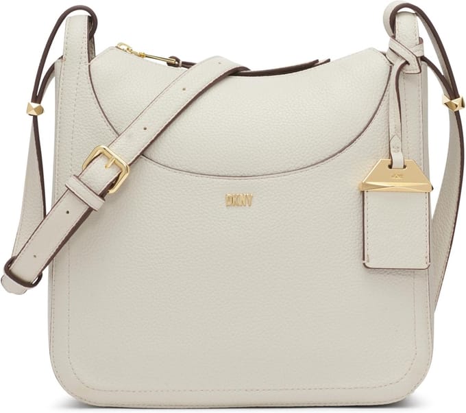 Dames Messenger Bag - Schoudertas - Dagelijks Gebruik - Moderne Update - 38 x 55 cm - Pebble