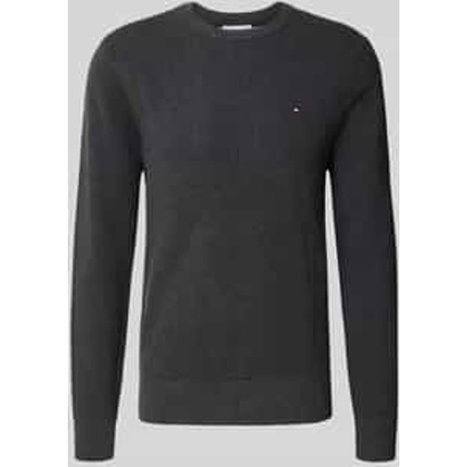 Regular fit pullover van puur katoen