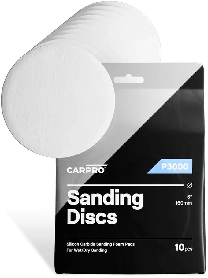 CarPro SiC P3000 Sanding Discs 130mm - 10 stuks