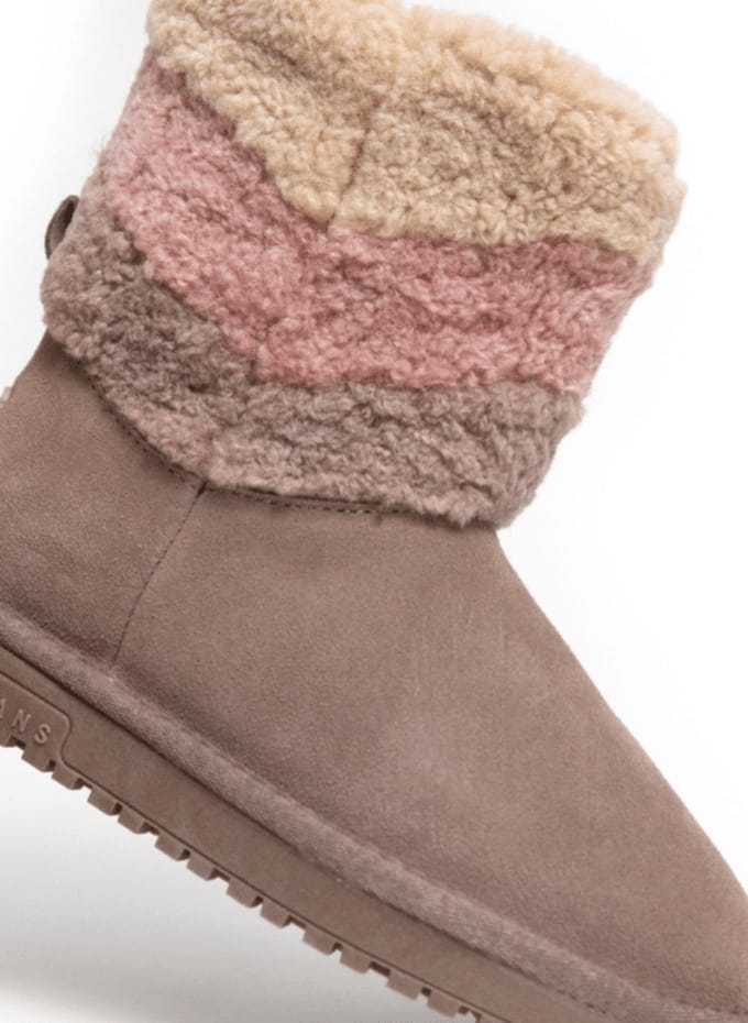 Pepe Jeans Diss Fur Booties Bruin EU 38 Jongen