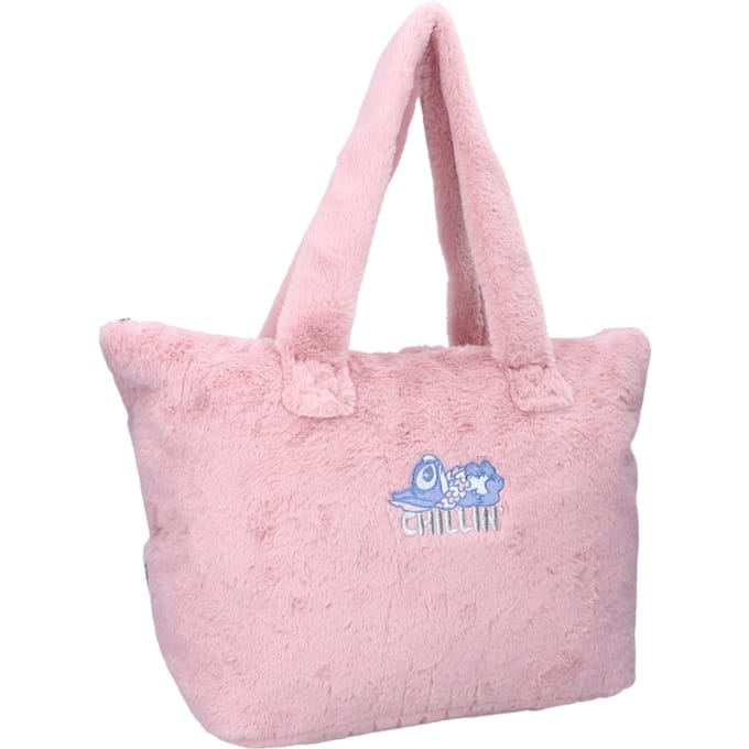 Lilo & Stitch Head In The Clouds - Chillin' Unisex Katoenen tas - roze - Standard