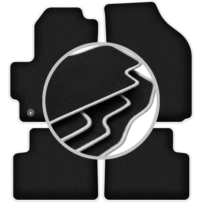 CARLUX-SILVER automatten voor: Daewoo Matiz hatchback (1997-2007)