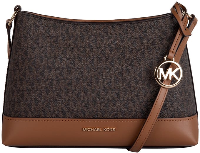 Michael Kors crossbody tas S brown/acorn