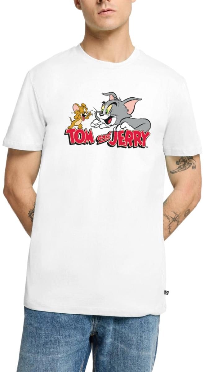 Tom En Jerry Vang Me Maar Premium T Shirt Heren