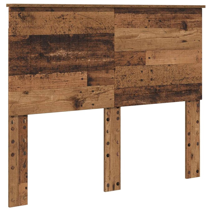 vidaXL Hoofdbord Oud Hout Bewerkt hout
