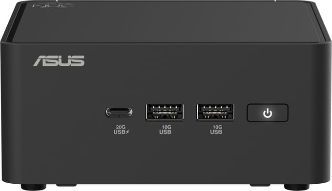 Mini PC Asus 90AR00Q2-M00020 Intel Core 3 100u, zonder geheugen, zonder Windows.