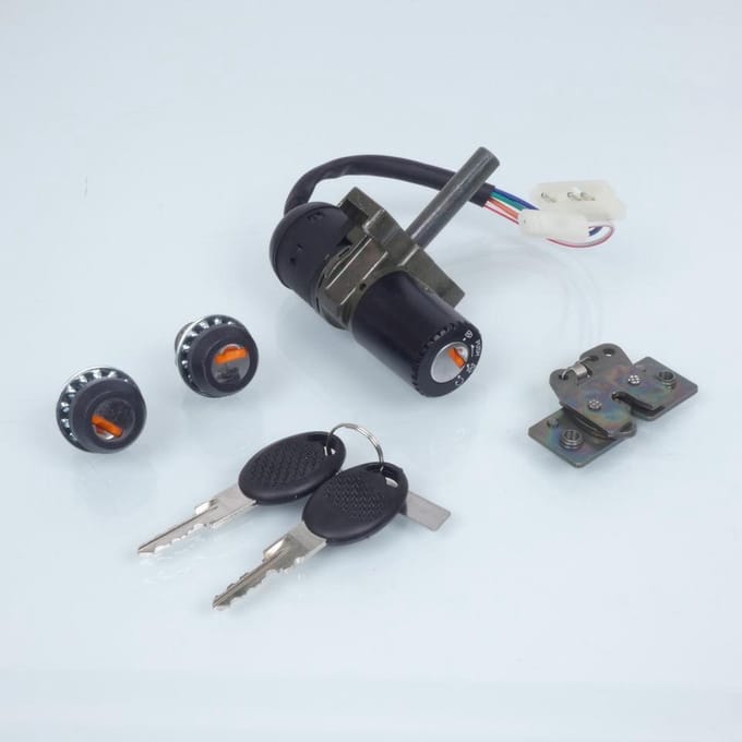 Kit serrure Kyoto pour Scooter Derbi 50 Predator Lc 1998 à 2002 Neuf