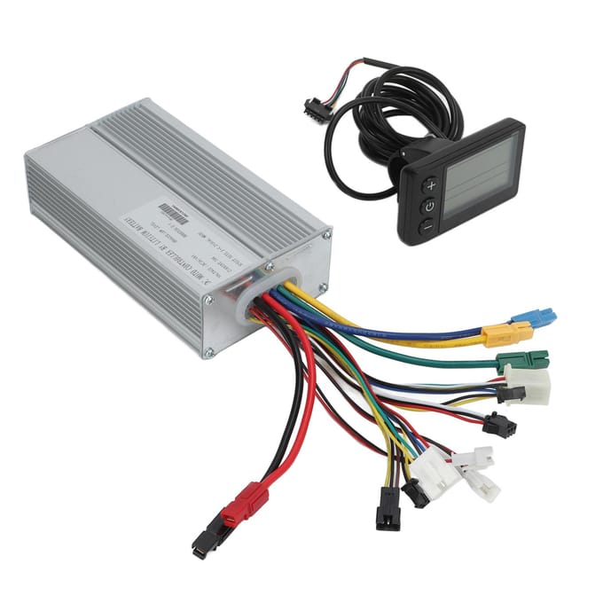 DC 36V48V Elektrische Scooter Fiets 30A Controller S866 LCD Display Paneel Kit voor 1000W Motor gray