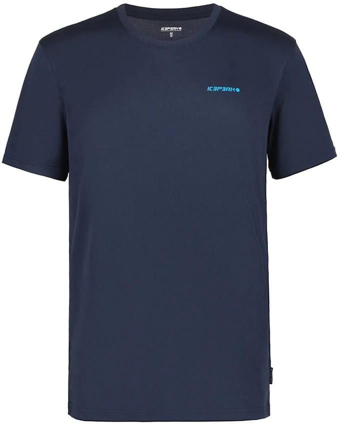 Icepeak Berne T-shirt Met Korte Mouwen Blauw M Man