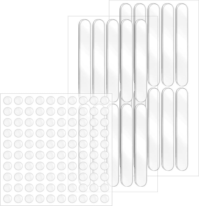 Rubberen buffers - Meubelbeschermers - Schade voorkomen - Zelfklevend ontwerp - 120 stuks - Transparant