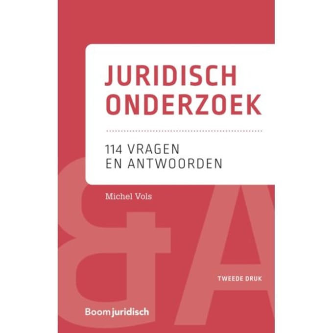 Juridisch Onderzoek - Q&A Reeks - M. Vols