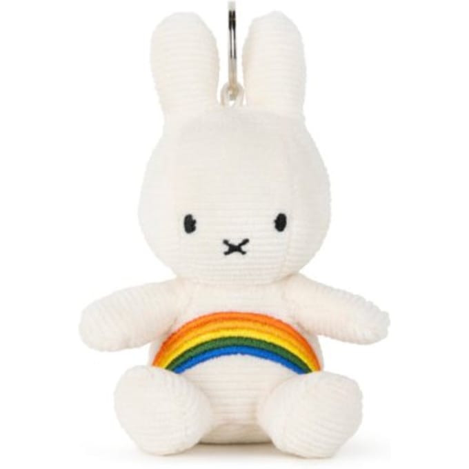 Nijntje sleutelhanger, 10 cm, regenboog