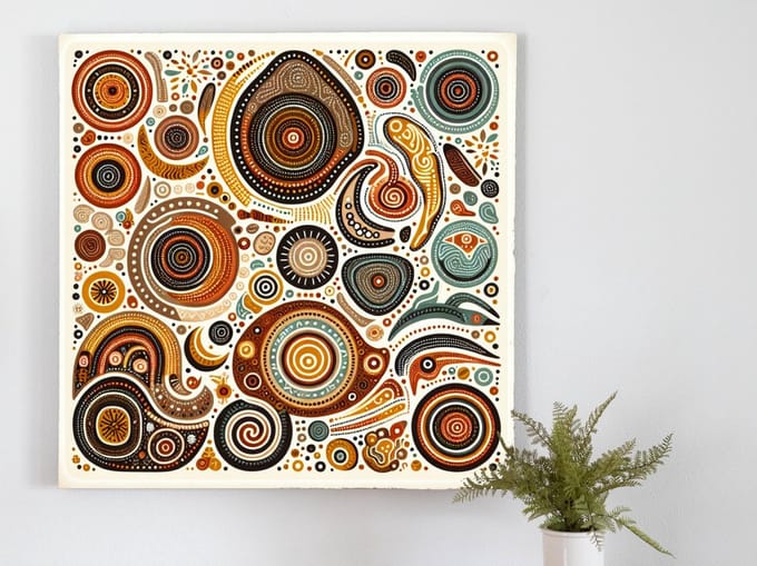 Kunstprint | Wanddecoratie | Dibond | 80 × 80 cm
