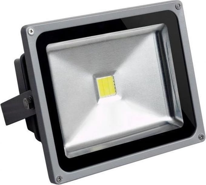 LED Bouwlamp / Schijnwerper Puur Wit (daglicht) - 20 Watt - Buitenverlichting