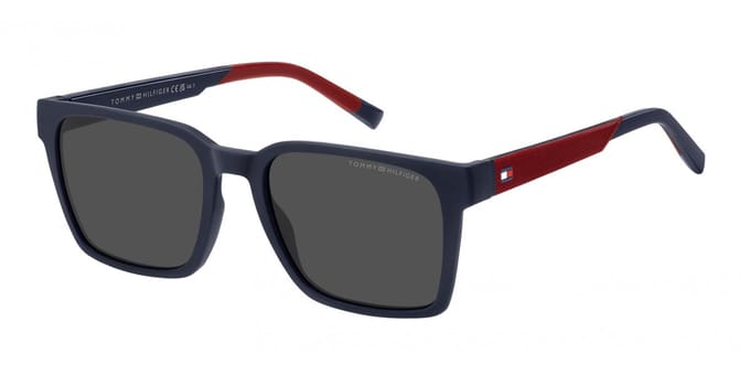 Tommy Hilfiger TH 2143/S Blue red 55/19/145 MAN Zonnebrillen