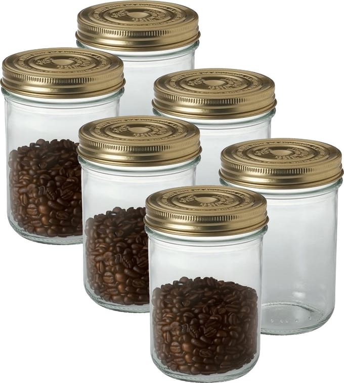 Le Parfait Weckpot/inmaakpot - 6x - met schroefdeksel - 750 ml
