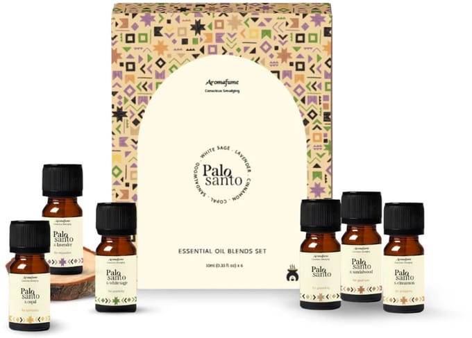 Aromafume etherische olie blends set Palo Santo