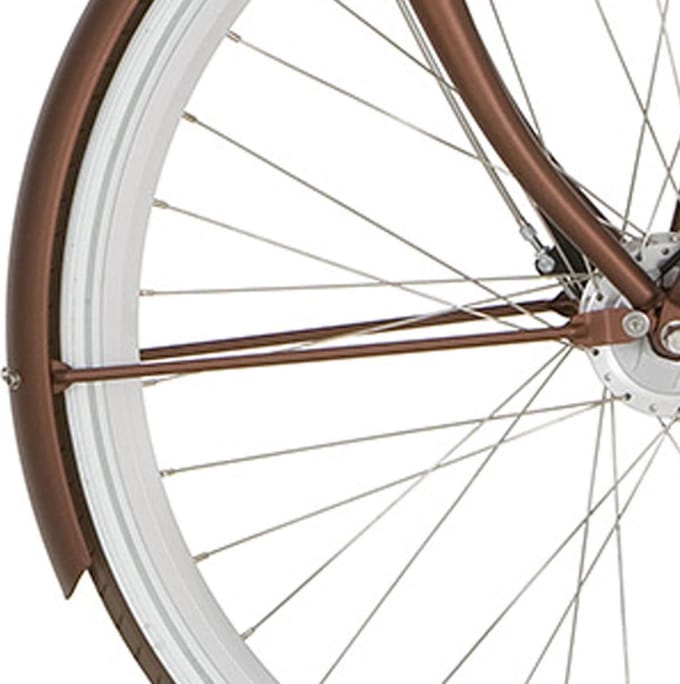 Cortina Spatbordstang voor 28 U4 sparkle brown matt.