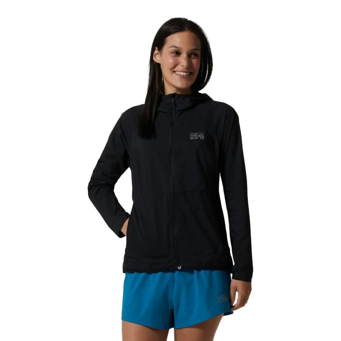 Vrouwelijke waterdichte jas met capuchon Mountain Hardwear Kor Airshell