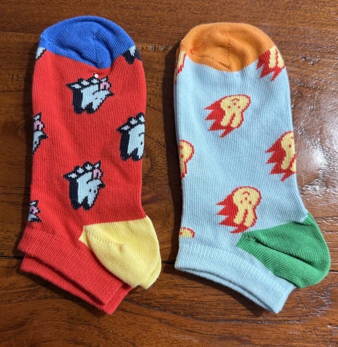 2 paar Happy socks, kinderen 4-6 jaar