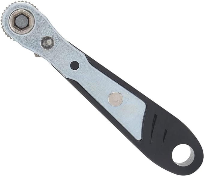 Mini Ratchet Sleutel - Schroevendraaier Tool - Automatisch Repareren - Twee-weg Ratel - 60 Grams - null