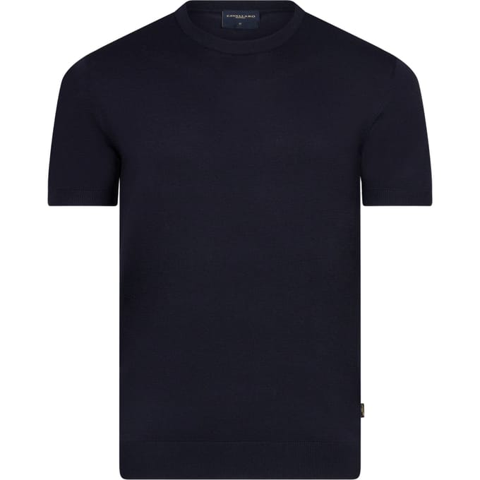Cavallaro Milo Tee T-shirts Donkerblauw 117900010