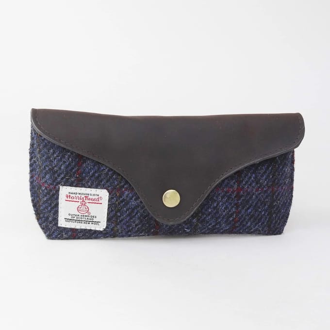 Bril etui Blue Harris Tweed Sophos Lifestyle