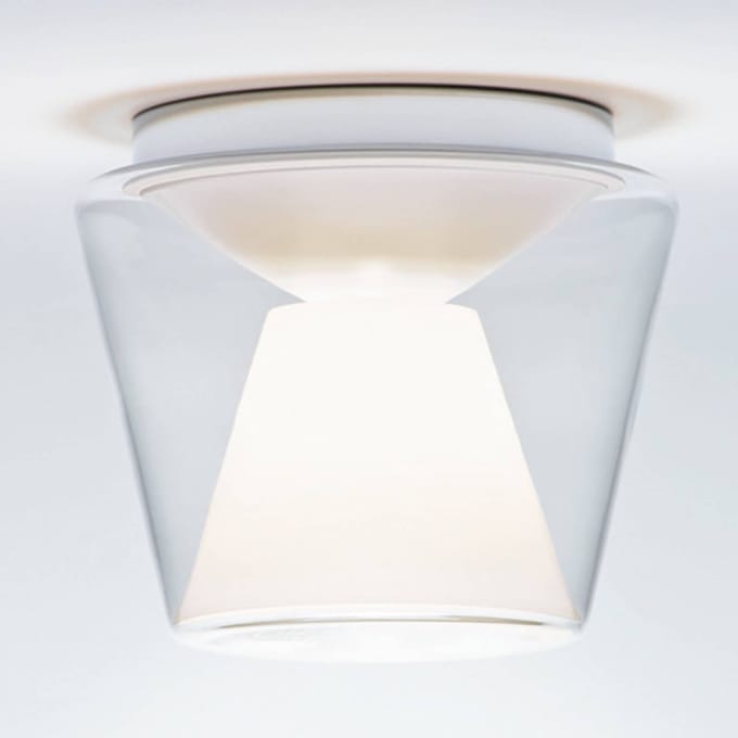 Serien Lighting Mondgeblazen LED Designer-plafondlamp bijlage