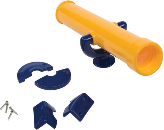 Axi Telescoop Voor Speeltoren Geel/blauw 30 Cm