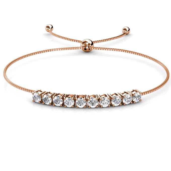 Mary Crystal Mia Sets - Roségoud en kristal