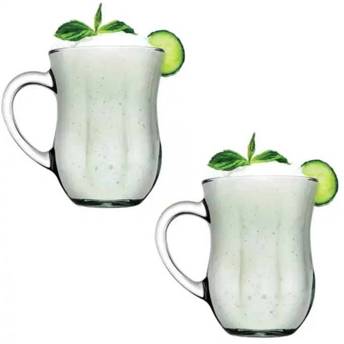 Pasabahce – Ayran glazen – Gurme – set van 2 – 350 ml, hoogte 12 cm