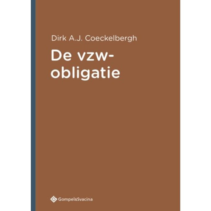 De Vzw-Obligatie - Dirk Coeckelbergh