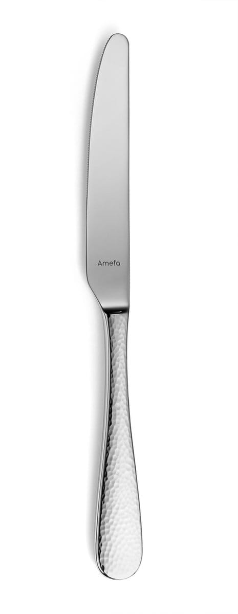 Amefa Sierra - 2-delige tafelmesset - hoogglans - zilverkleurig