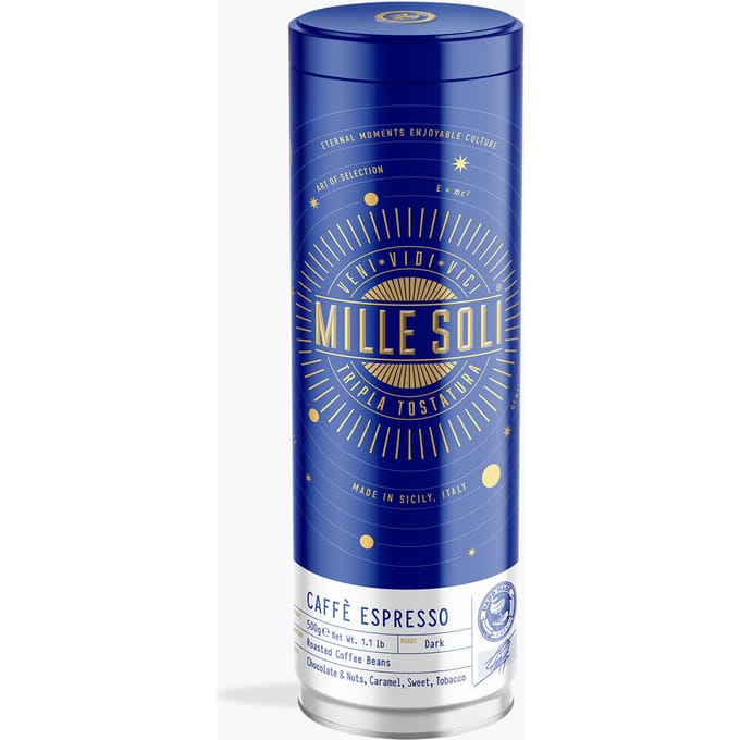 MilleSoli Mille Soli Caffè Espresso 500g blik
