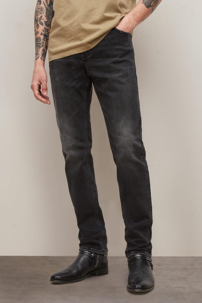 John Varvatos J701 - Regular Fit Black Größe: W28 | Slim Jeans Outlet | Herren | Schwarz
