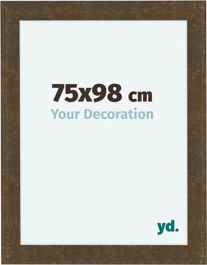Your Decoration - Fotolijst 75x98 cm - MDF - Goud Antiek - Como