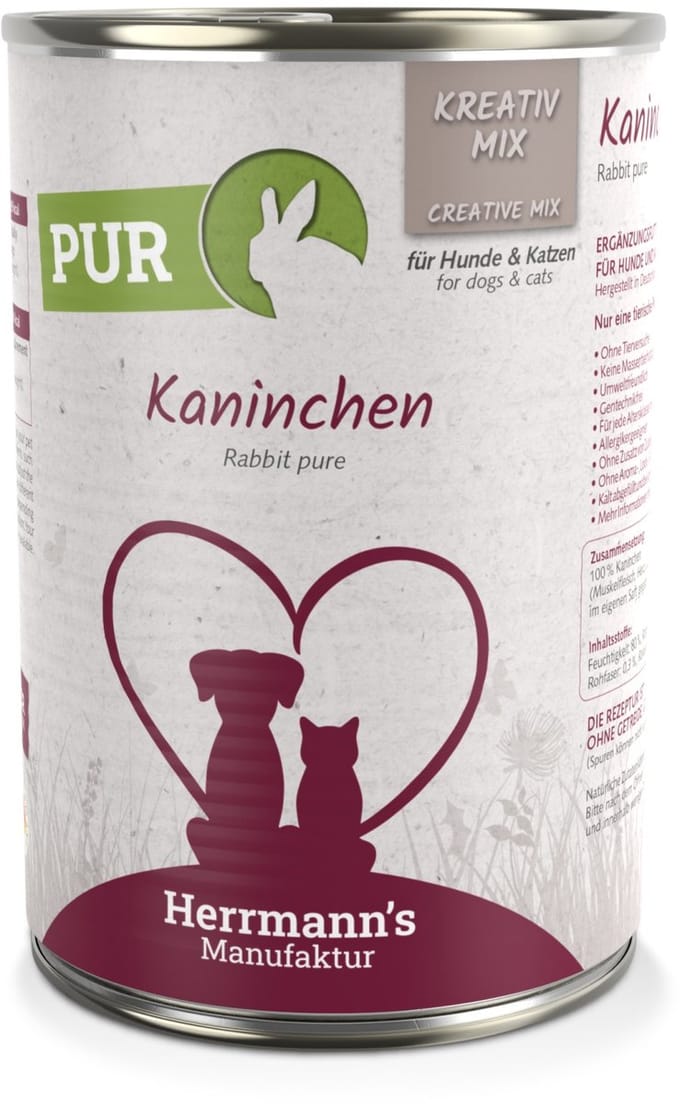 Herrmanns pure rabbit 400 GR