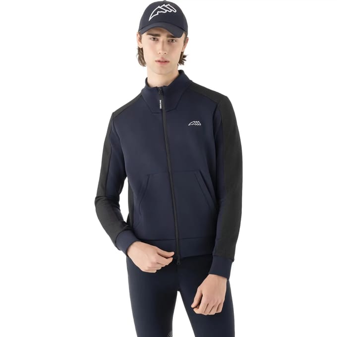 Technisch ruitersweatshirt met rits Equiline Eqcelfa