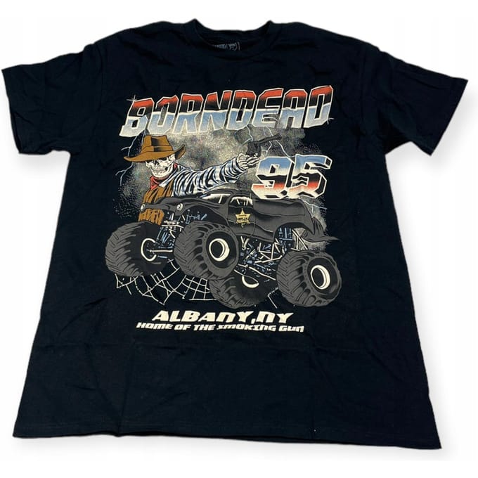 Koszulka T-shirt męski okrągły dekolt SPENCER'S BORN DEAD M
