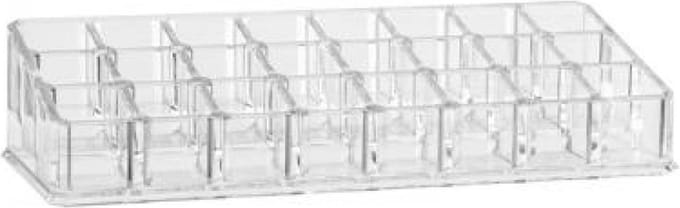 Dermarolling Makeup Organizer Transparant 24 Lipsticks