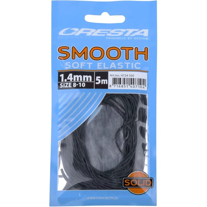 Cresta Smooth Soft Elastic - Maat : 1.4mm (5m)