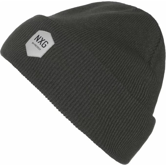 Protest Nxg Rebelly – Muts Unisex – Dubbel gebreid – Beanie – Huntergreen