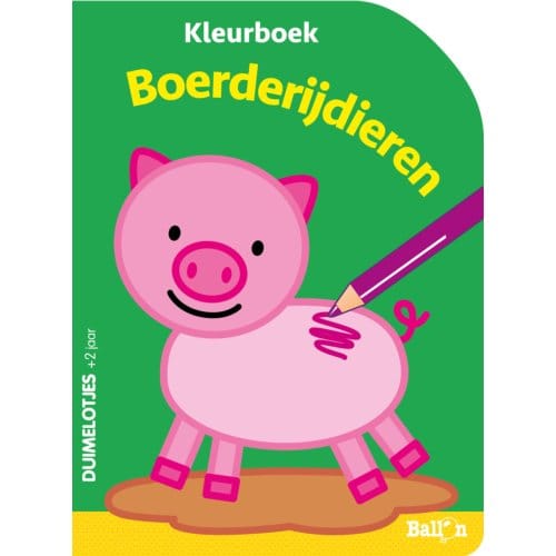 Kleurboek Boerderijdieren - Duimelotjes