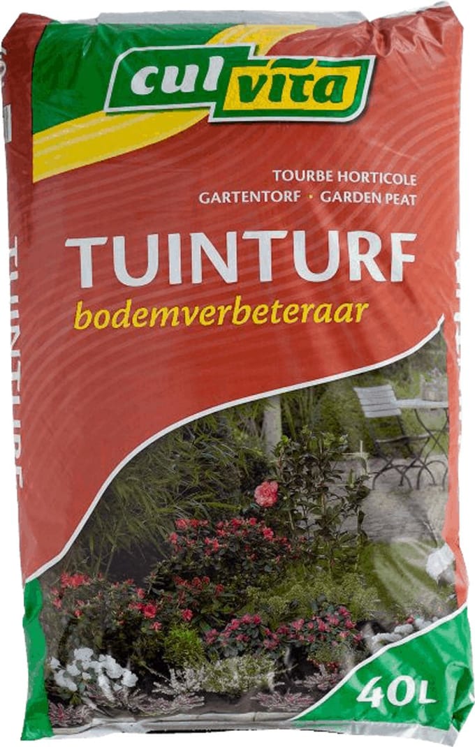 Tuinturf 40 liter | Culvita | Tuinturf zak 40 liter